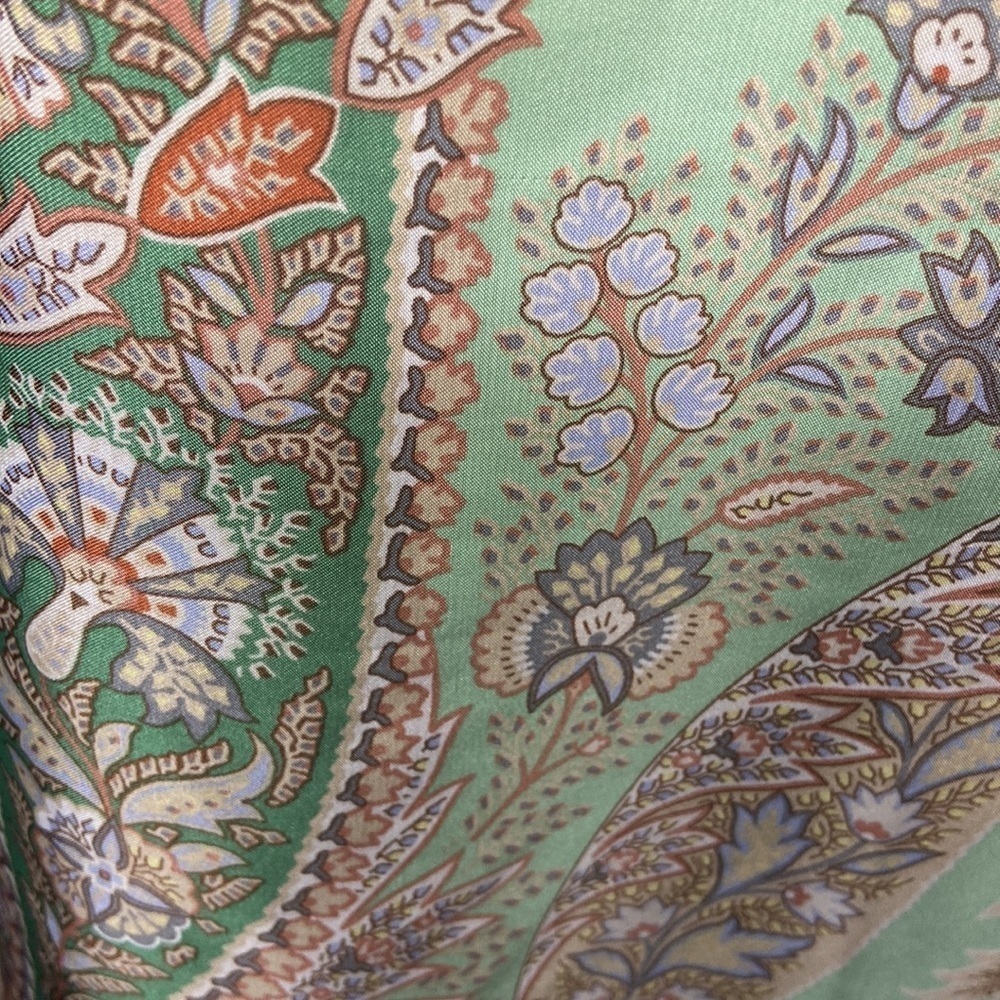 Zara Basic 3/4 Sleeve Lightweight Top Mint Green … - image 4